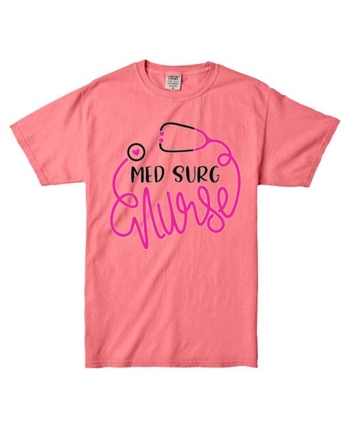 Med Surg Nurse Pink Tshirts