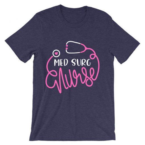 Med Surg Nurse Purple T shirts