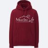 Mountain Life Maroon Hoodie