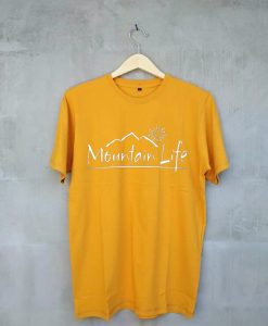 Mountain LifeYellow t-shirt