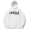 Oxford Comma White Hoodie