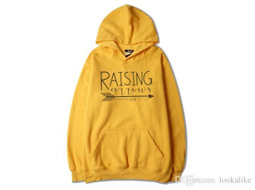 Raising Arrow Yellow hoodie