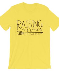 Raising Arrow Yellow t shirts