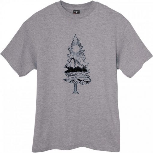 Tree Tee grey tshirts