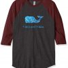 Vineyard Vines grey asphalt brown sleeve raglan t shirts