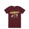 Vintage 90s Bob Seger Silver Bullet Maroon T Shirt