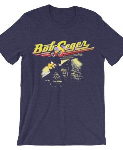 Vintage 90s Bob Seger Silver Bullet Purple T Shirt90s Bob Seger Silver Bullet Purple T Shirt