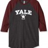 Yale Grey Brown Sleeves Raglan T shirts