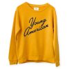 Young American Yellow Sweatshirts