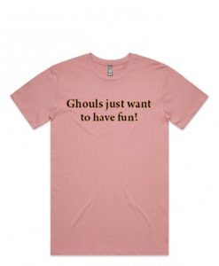 ghouls just want to have fun pink Unisex t shirts
