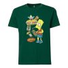 the Simpson Bart Junk Food Green dark T Shirt.jpg