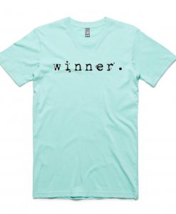 winner green mint t shirts