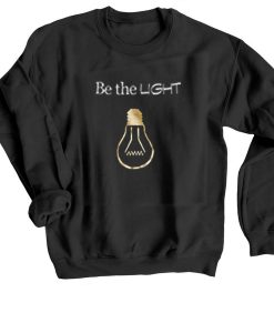 Be Light Black Sweatshirts