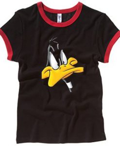 Darkwing DuckBlack Red Ringer Tshirts