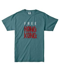 Free Hong Kong Blue Spource Tshirts