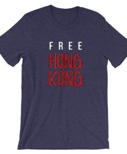 Free Hong Kong Purple Tshirts