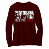 Free the Three Maroon sweatshirts