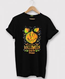 Happy Halloween Disney 2019 Black T shirts