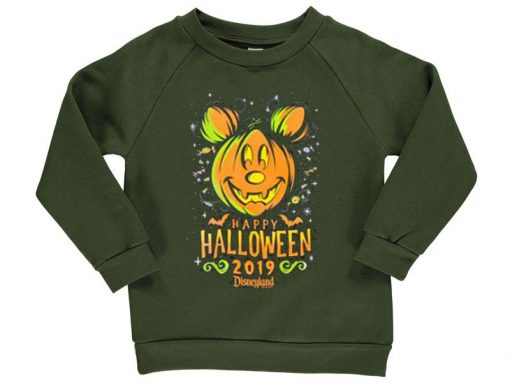 Happy Halloween Disney 2019 Green Army Sweatshirts