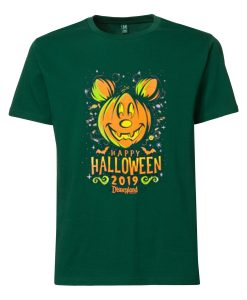 Happy Halloween Disney 2019 Green T shirts