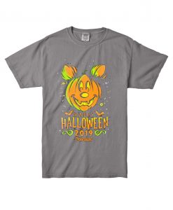 Happy Halloween Disney 2019 Shoft Grey T shirts