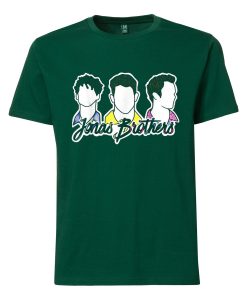 Jonas Brothers Happiness Begins Tour Fans Happiness Gift Green T shirts