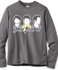 Jonas Brothers Happiness Begins Tour Fans Happiness Gift Grey Sweatshirts