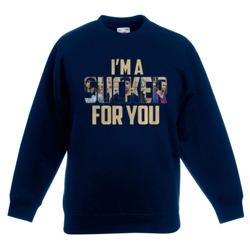 Jonas Brothers i’m a sucker for you Blue Sweatshirts