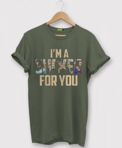 Jonas Brothers i’m a sucker for you Green Army Tees