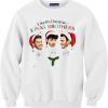 Like It's Christmas Jonas Brothers White Sweatshirts