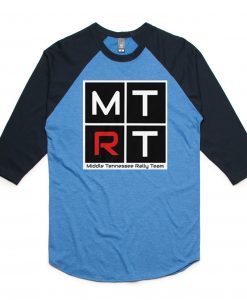 MTRT Blue Black Sleeves Raglan T shirts