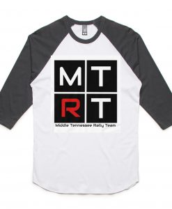 MTRT White Black Sleeves Raglan T shirts