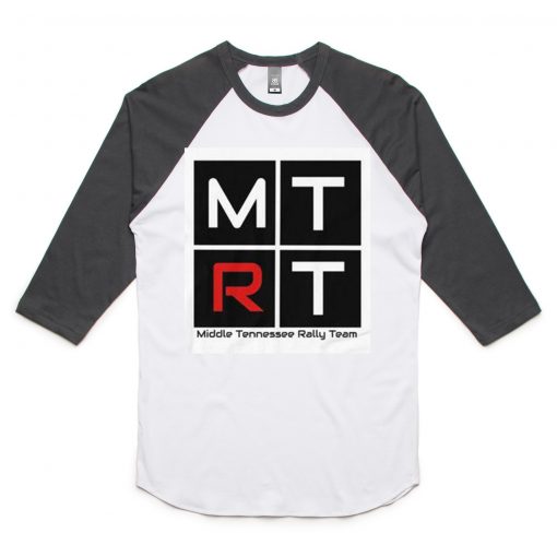 MTRT White Black Sleeves Raglan T shirts