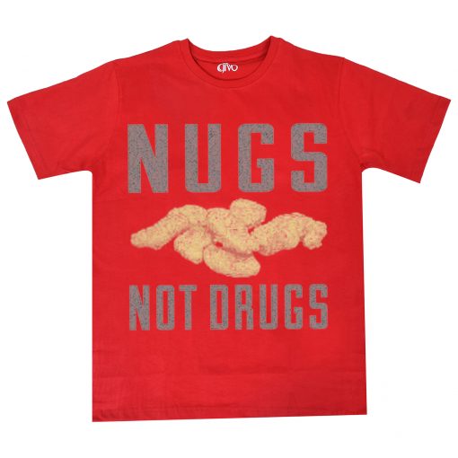 Nugs Not Drugs Red T-Shirt