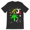 The Grinch Hold Weed Grey Asphalt Tshirts