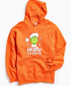 The Grinch Marry Whatever Oange Hoodie