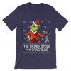 The Grinch Stole My Pancreas Purple T shirts