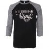 Is It Chritstmas Break Yet Black Grey Sleeves Raglan T shirts