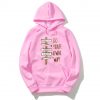 Go Your Own Way Pink Hoodie
