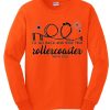 Jonas Brothers Roller Coaster Orange Sweatshirts