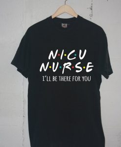 NICU Nurse Black Tshirts