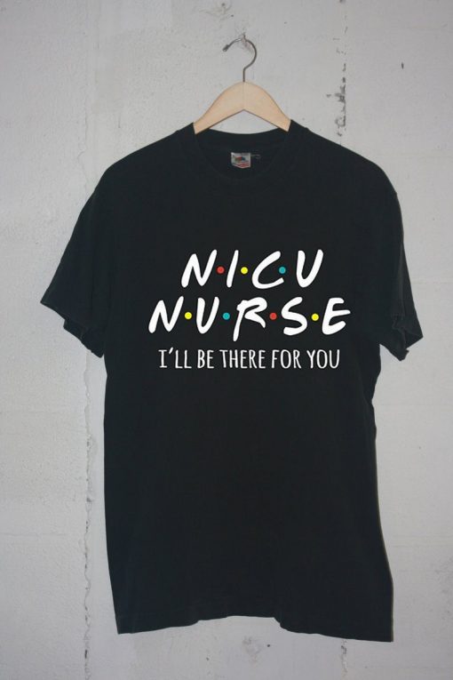 NICU Nurse Black Tshirts