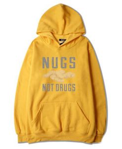 Nugs Not Drugs Yellow Hoodie