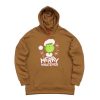 The Grinch Marry Whatever Brown Hoodie