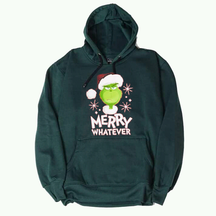 The Grinch Marry Whatever Green Hoodie