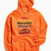 My Momma Really Don't Play Doh Orange Hoodie