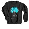 PCOS Awareness BlackSweatshirts