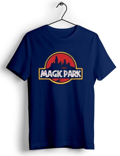 New Design Magic Park Potterhead Blue Navy Tshirts