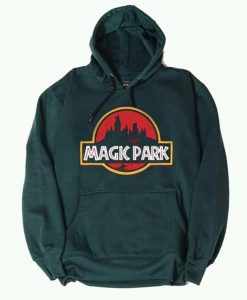New Design Magic Park Potterhead Green Hoodie