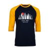 I Am Not Lose Black Yellow Raglan T shirts